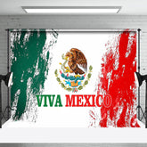 Lofaris Graffiti Flag Viva Mexico Independencia Backdrop